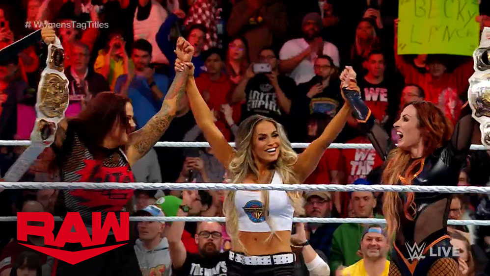 2/27 Raw results: New tag champs crown thanks to a Canadian friend