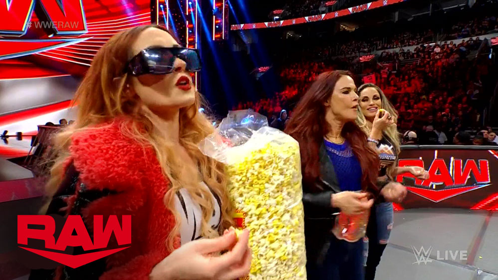 3/20 Raw results: Pass the popcorn